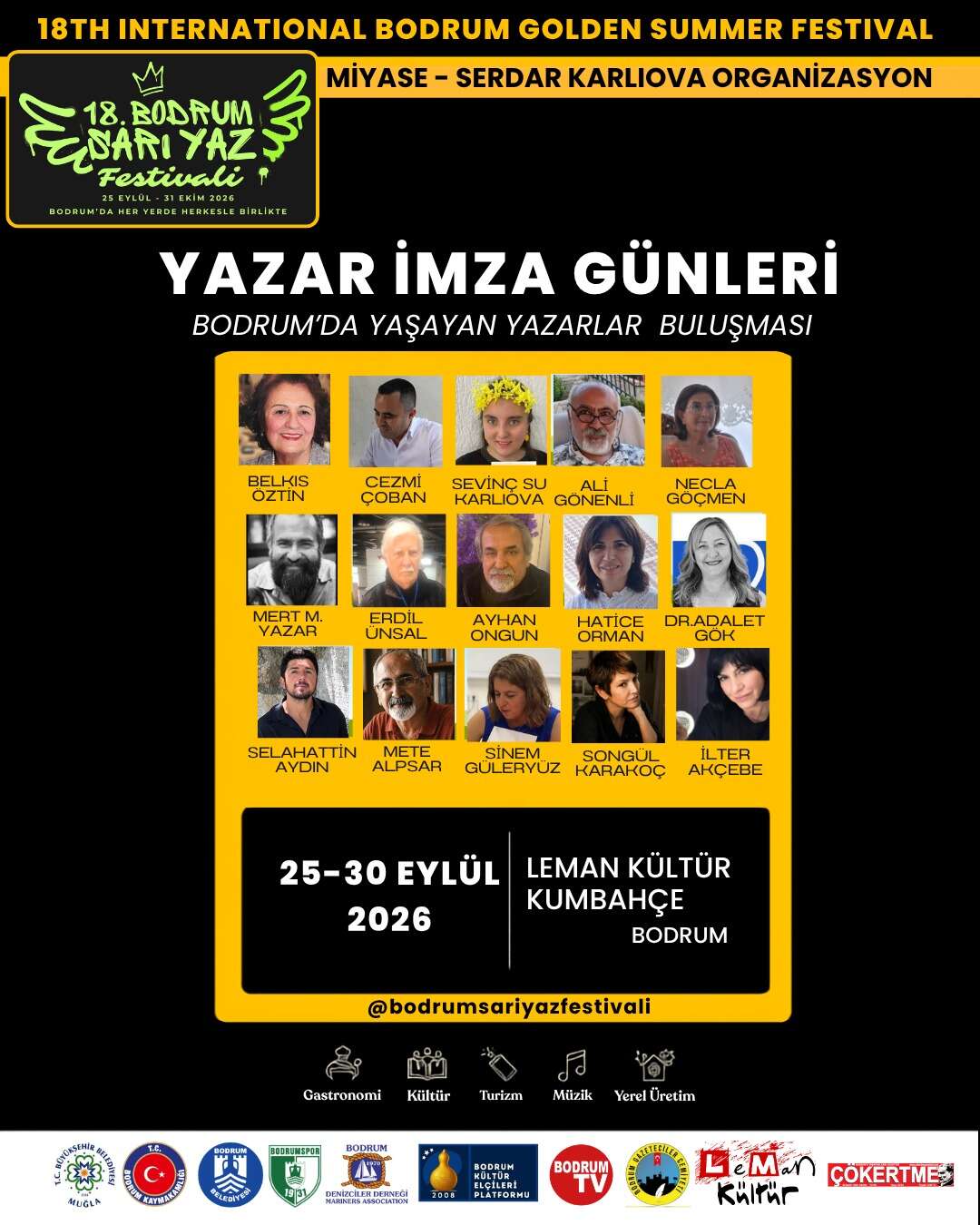 18. Uluslararası Bodrum Sarı Yaz Festivali Başlıyor: Türkiye’nin En Uzun Aile Festivali Bodrum’u Satarak Kuşatacak 4